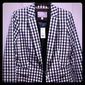Banana Republic Gingham Blazer